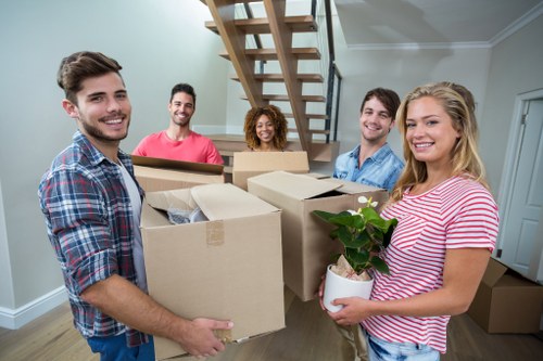 Customer confirming a removal booking and service details