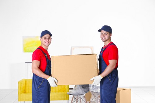 Moving truck service near Battersea residential streets
