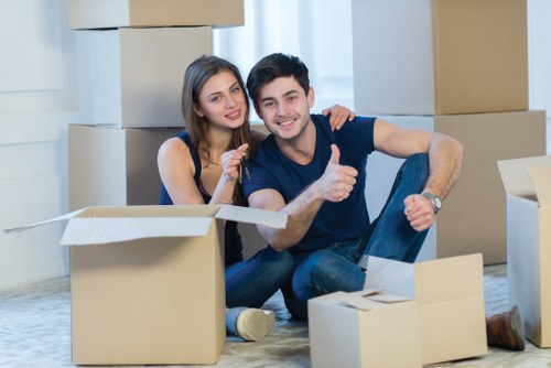 Battersea flat move with careful removals van access planning