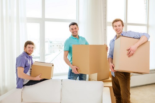 Recycling and reuse process for a Battersea removals service