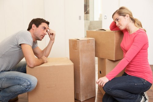 Removal company team completing a safe and organised move