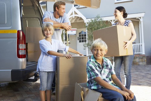 Access-friendly van service near Battersea residential buildings